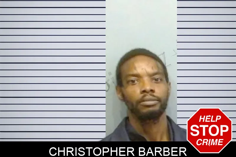 Christopher Barber mugshot