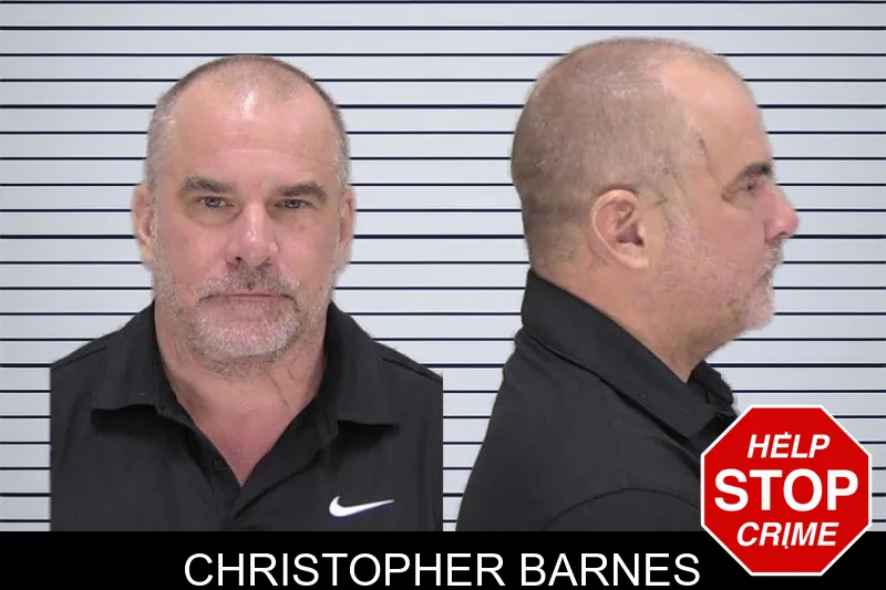 Christopher Barnes mugshot