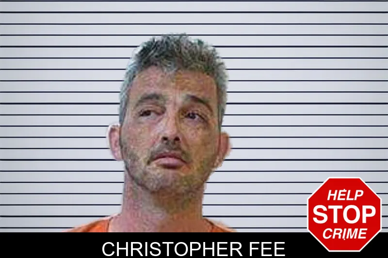 Christopher Fee mugshot
