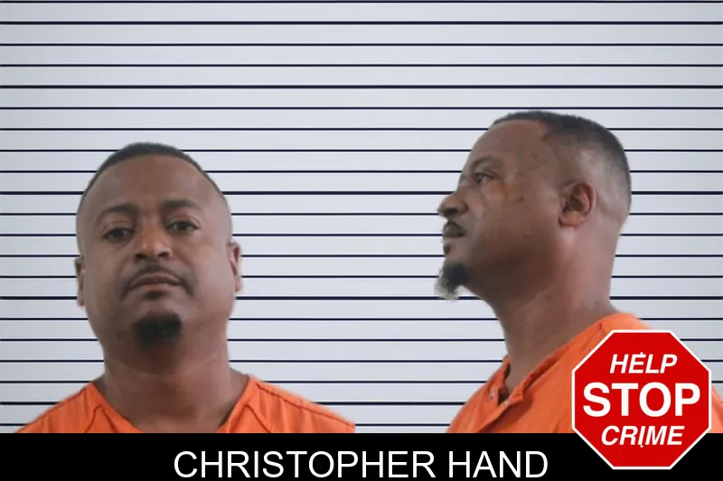 Christopher Hand mugshot