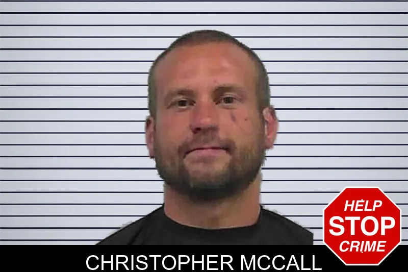 Christopher McCall mugshot