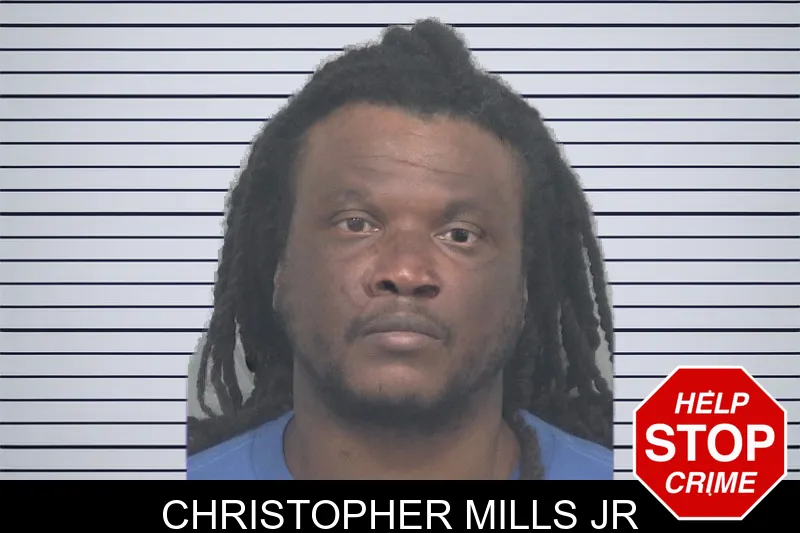 Christopher Mills Jr mugshot