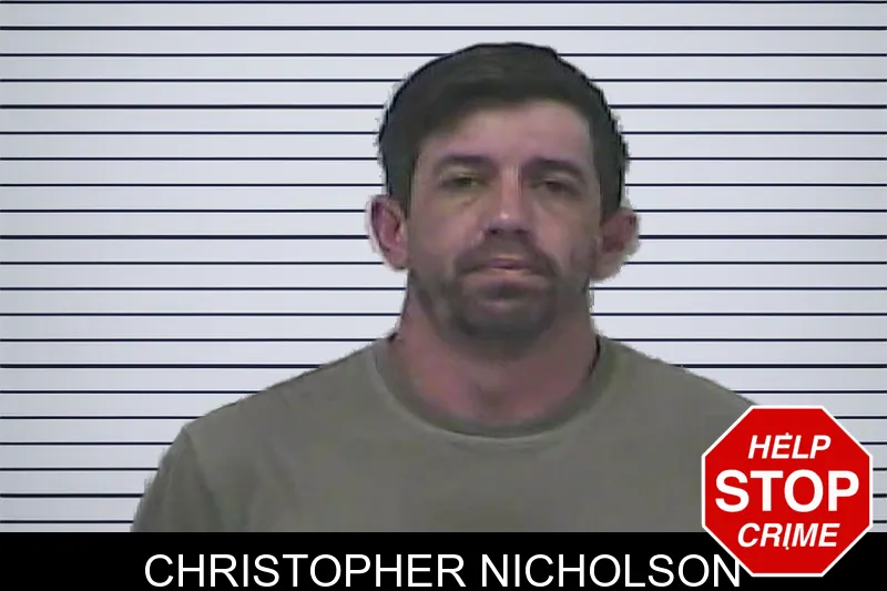 Christopher Nicholson mugshot