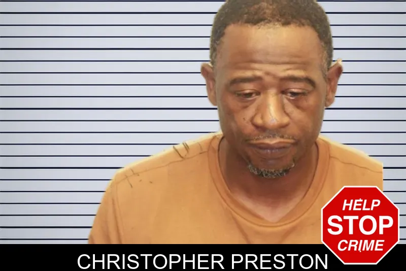 Christopher Preston mugshot