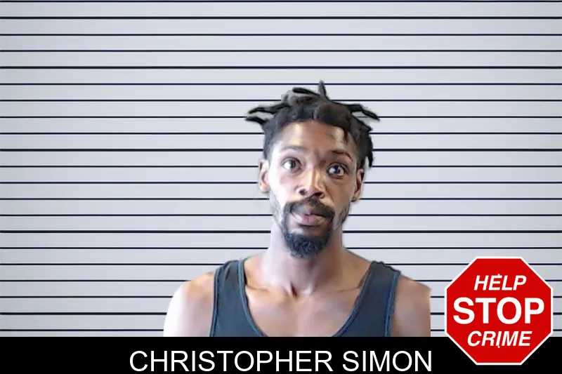 Christopher Simon mugshot
