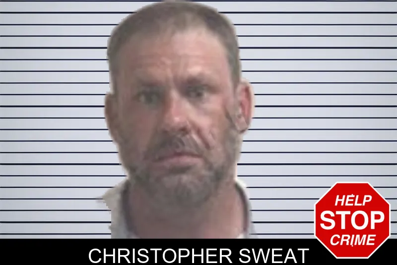 Christopher Sweat mugshot