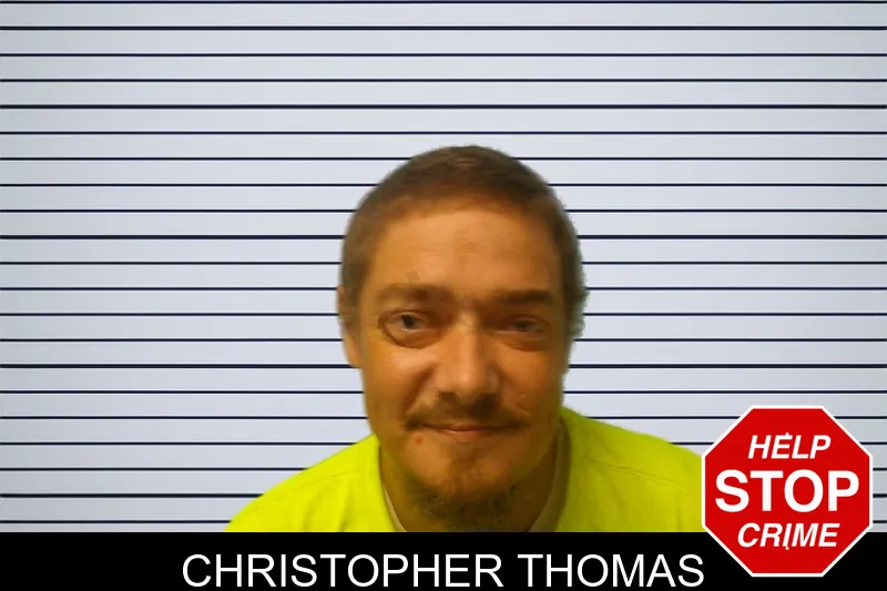 Christopher Thomas mugshot