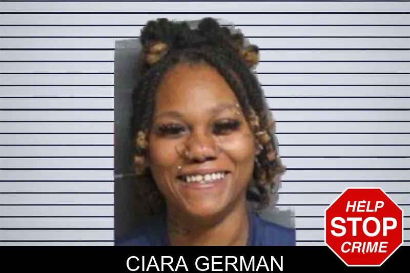 Ciara German mugshot – Bacon County , Georgia Ciara German mugshot