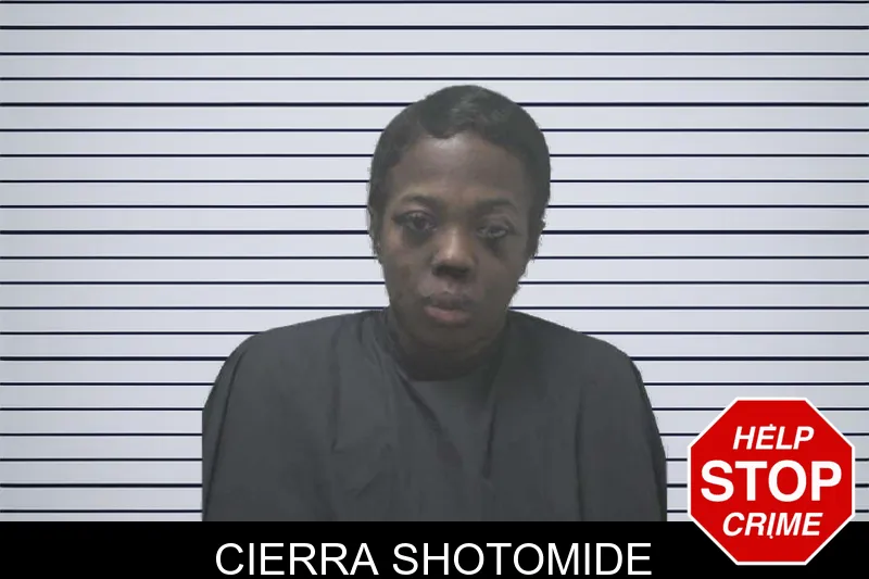Cierra Shotomide mugshot – Coweta County , Georgia Cierra Shotomide mugshot