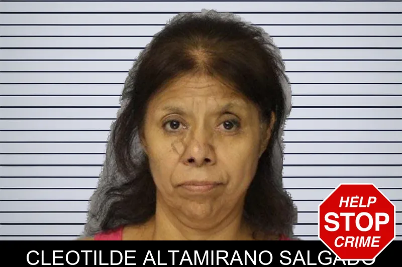 Cleotilde Altamirano Salgado mugshot – Hall County , Georgia Cleotilde Altamirano Salgado mugshot