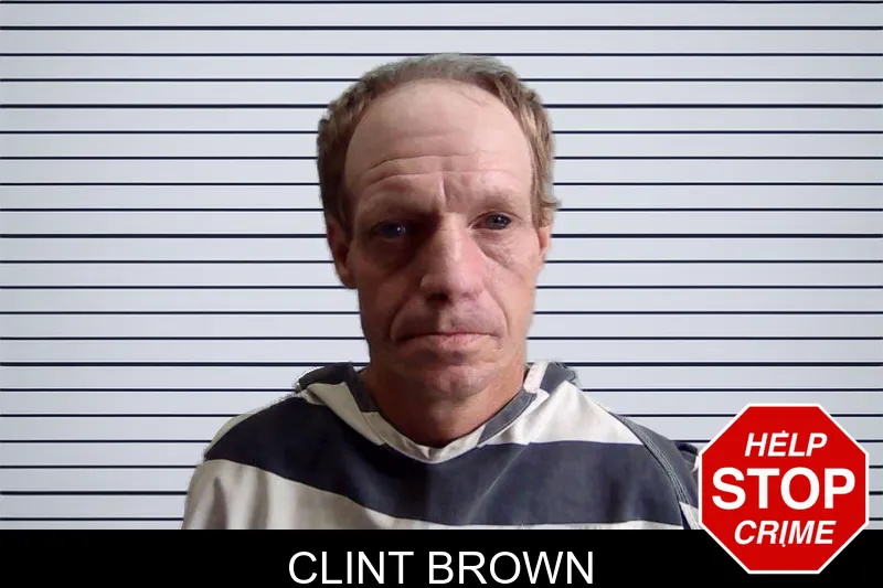 Clint Brown mugshot