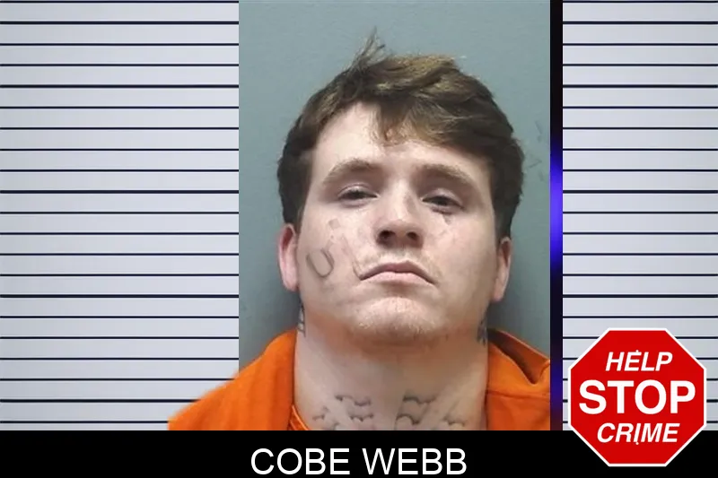 Cobe Webb mugshot – Cherokee County , Georgia Cobe Webb mugshot