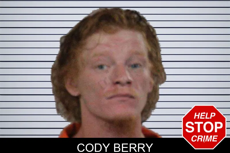 Cody Berry mugshot