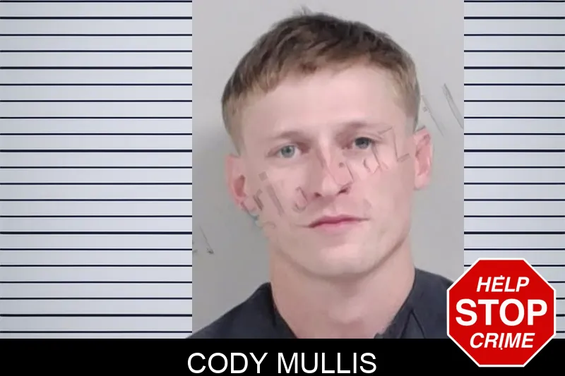 Cody Mullis mugshot