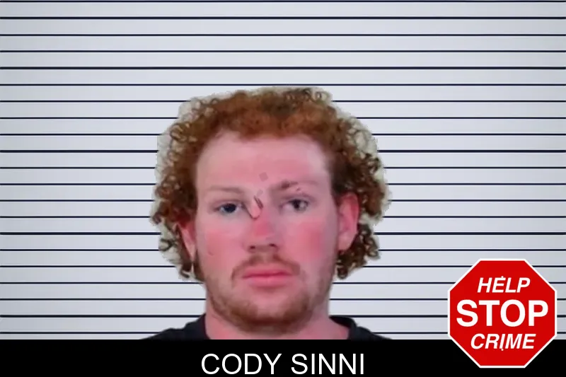 Cody Sinni mugshot – Liberty County , Georgia Cody Sinni mugshot