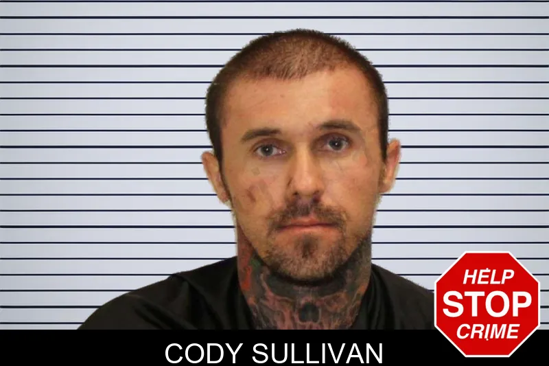 Cody Sullivan mugshot