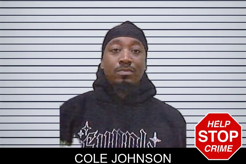 Cole Johnson mugshot