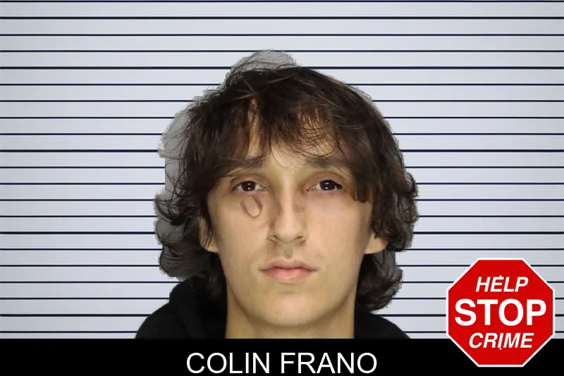 Colin Frano mugshot