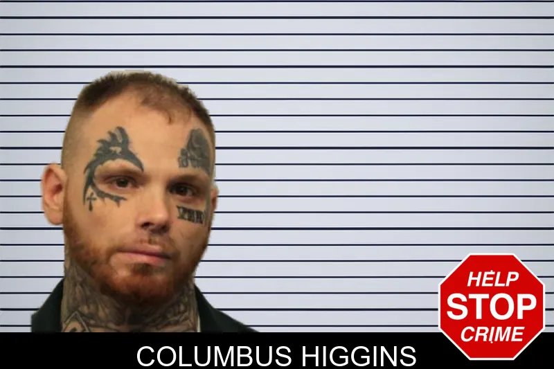 Columbus Higgins mugshot