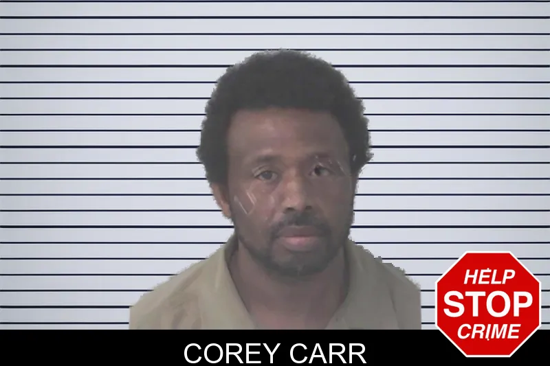 Corey Carr mugshot