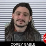 Corey Gable mugshot – Elbert County , Georgia Corey Gable mugshot
