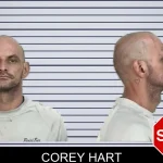 Corey Hart mugshot