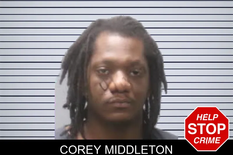 Corey Middleton mugshot – Muscogee County , Georgia Corey Middleton mugshot