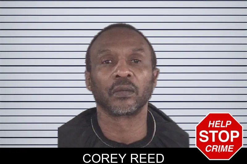Corey Reed mugshot