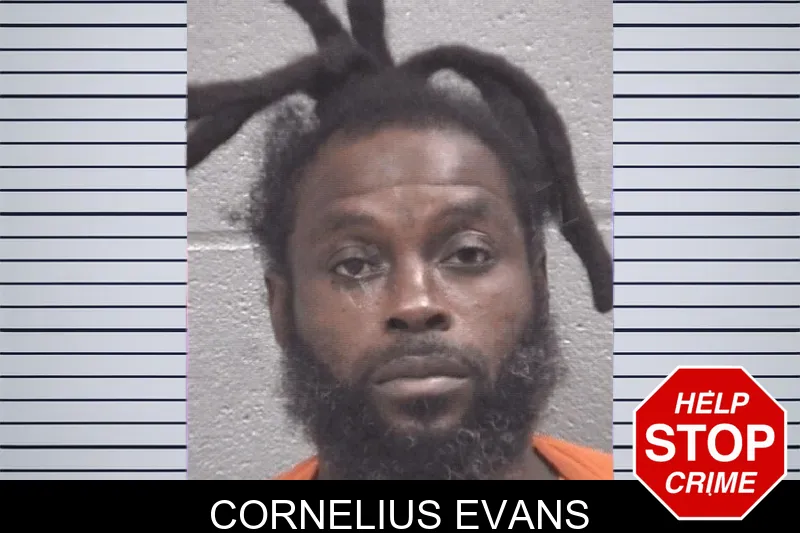Cornelius Evans mugshot