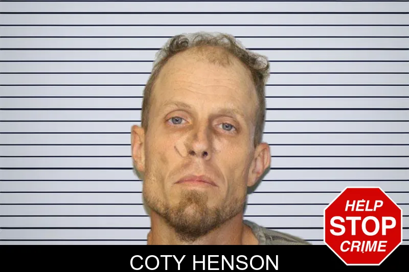 Coty Henson mugshot