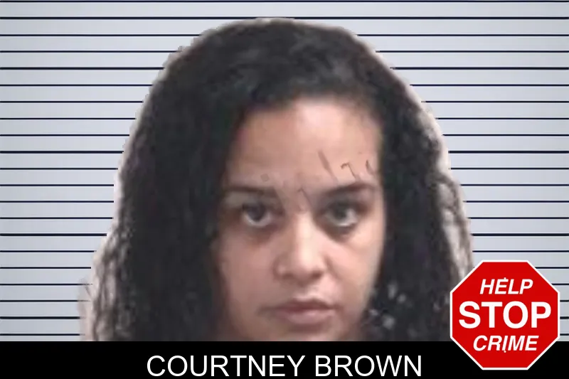 Courtney Brown mugshot