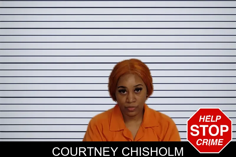 Courtney Chisholm mugshot