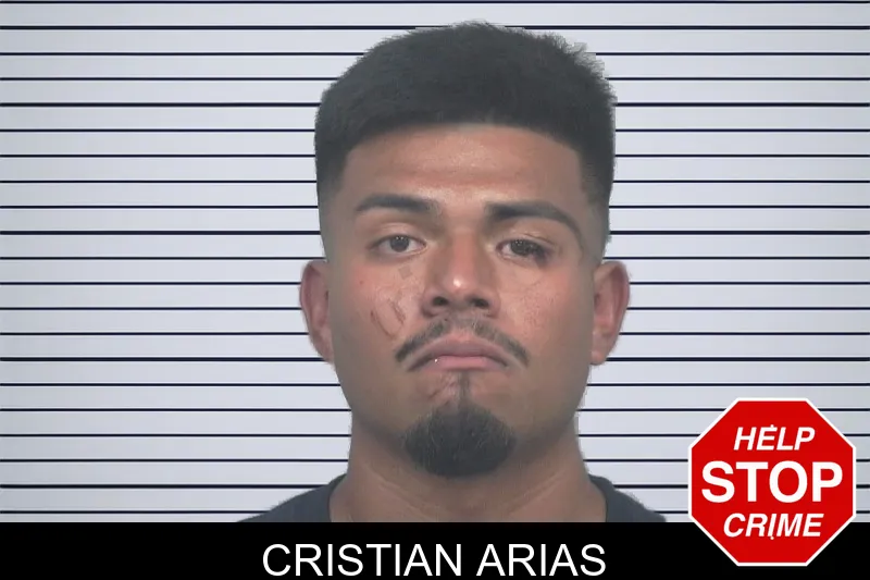 Cristian Arias mugshot
