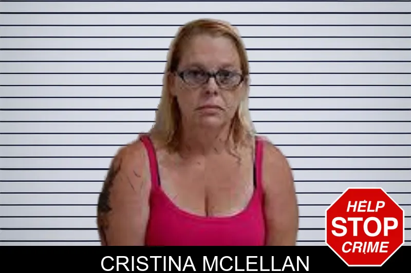 Cristina McLellan mugshot