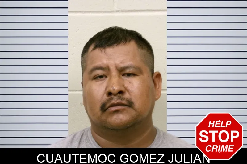 Cuautemoc Gomez Julian mugshot