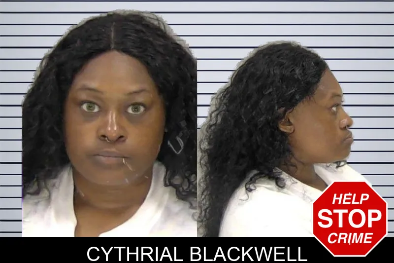 Cythrial Blackwell mugshot