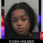 D’Asia Holmes mugshot