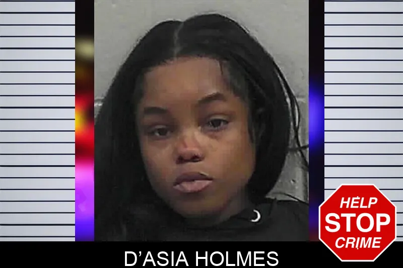 D’Asia Holmes mugshot – Butts County , Georgia D’Asia Holmes mugshot
