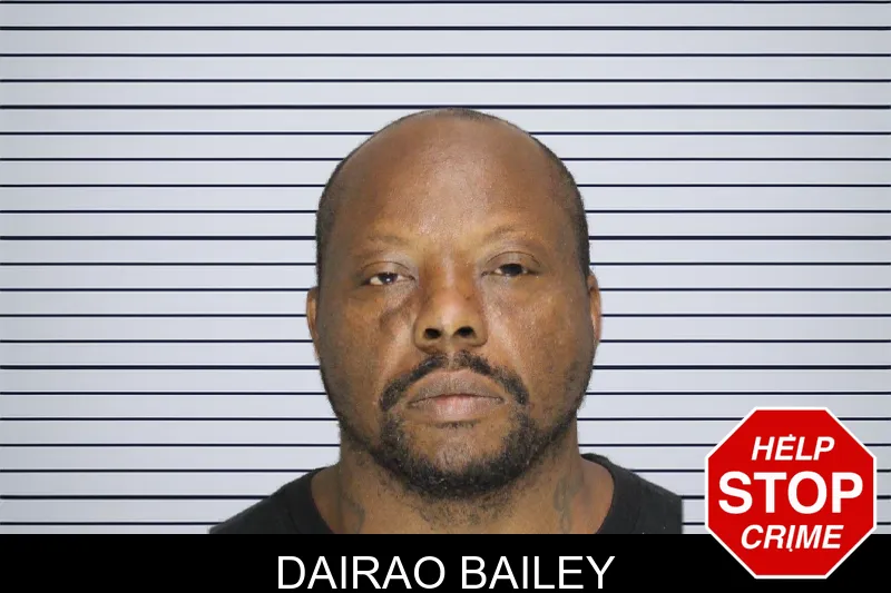 Dairao Bailey mugshot