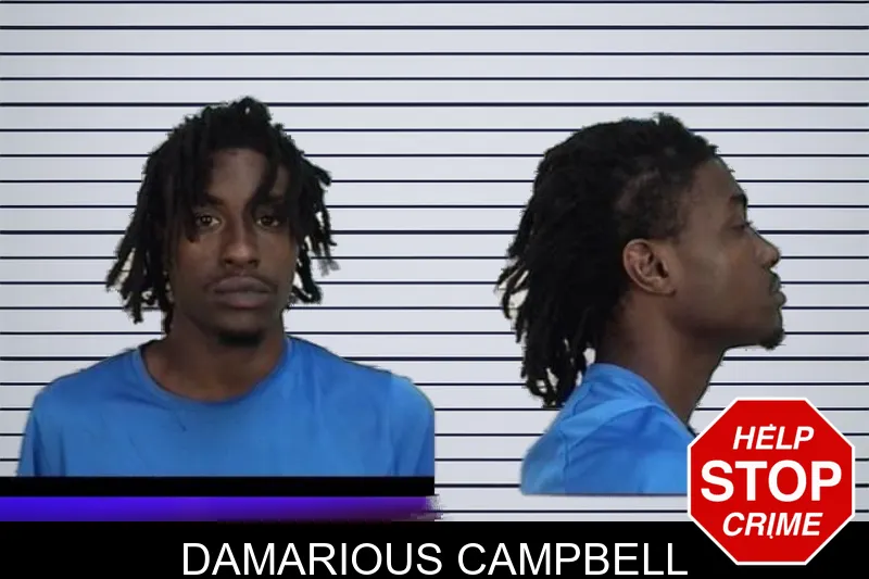 Damarious Campbell mugshot
