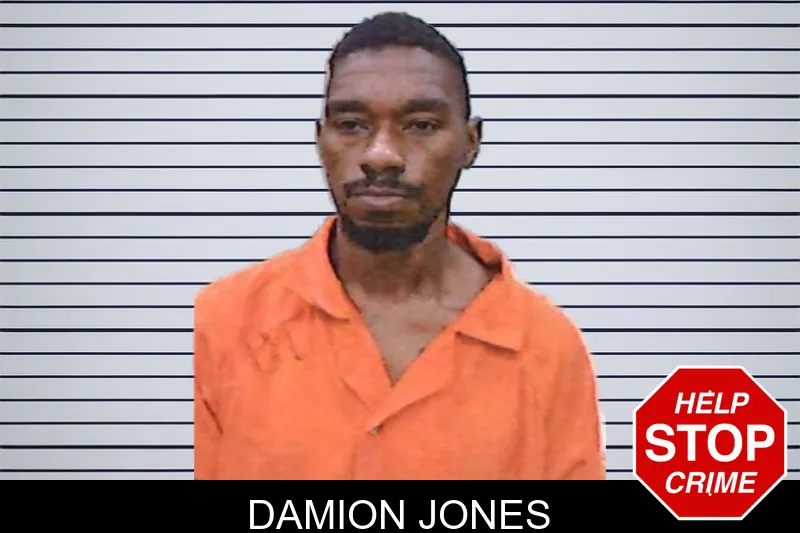 Damion Jones mugshot