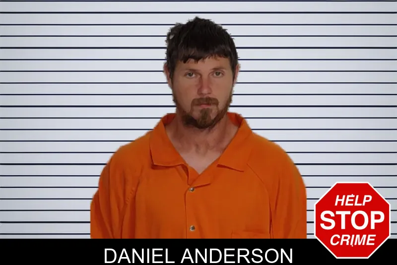 Daniel Anderson mugshot