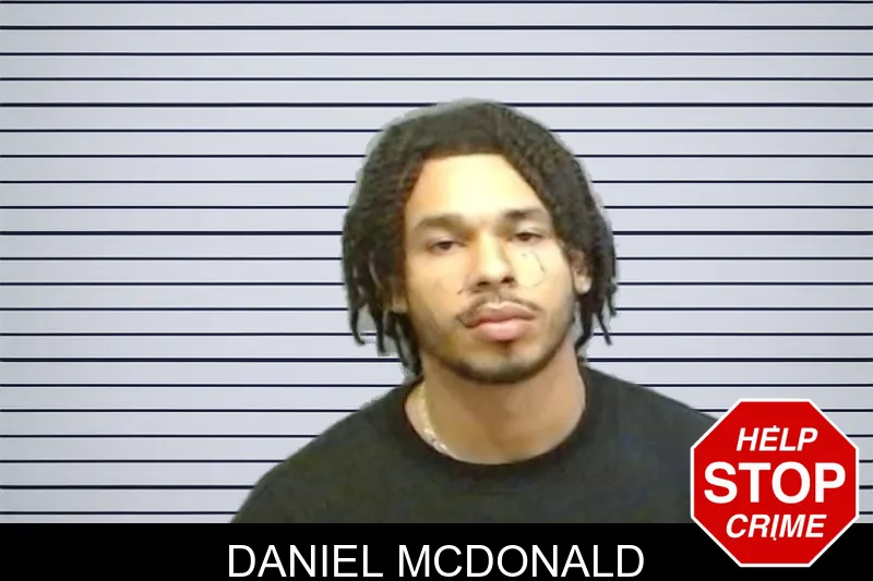 Daniel McDonald mugshot