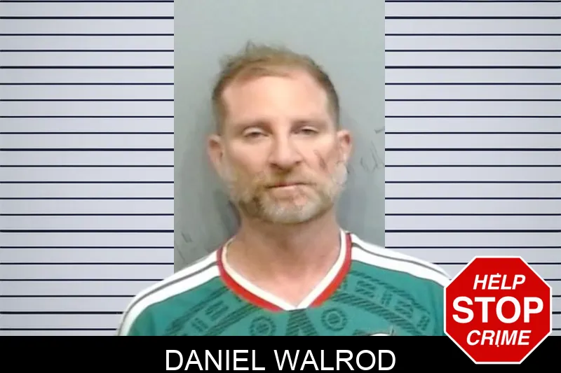 Daniel Walrod mugshot