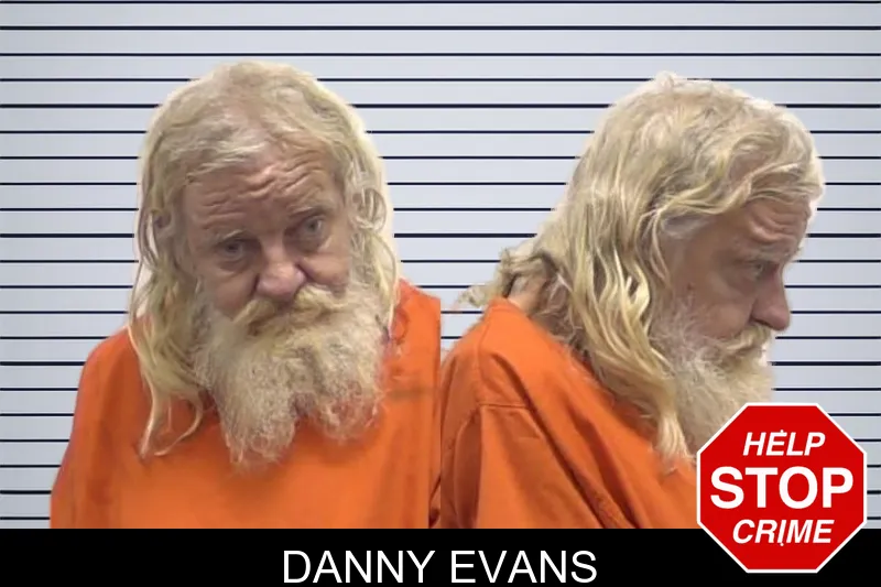Danny Evans mugshot
