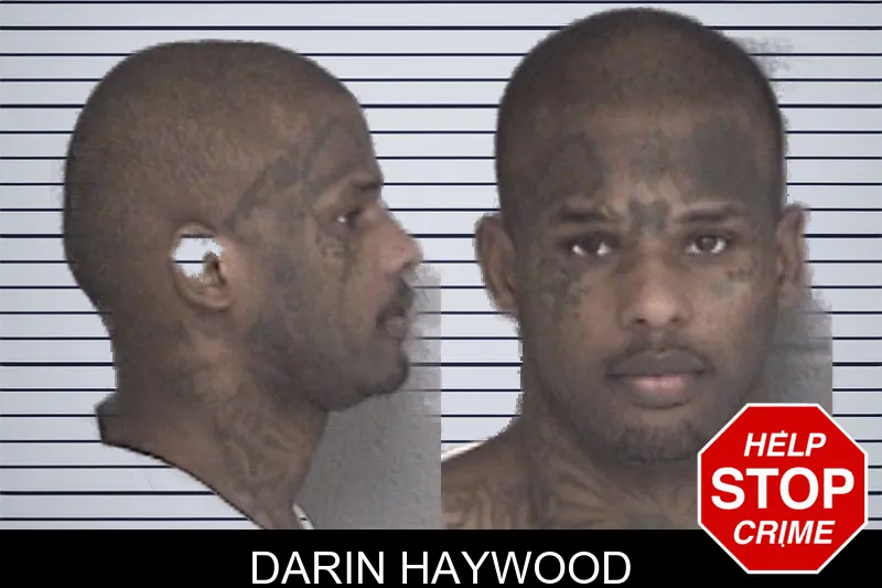 Darin Haywood mugshot