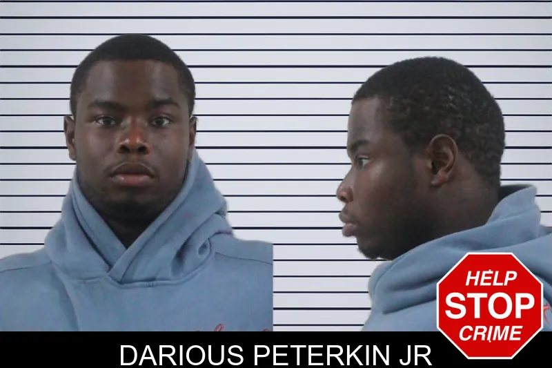 Darious Peterkin Jr mugshot
