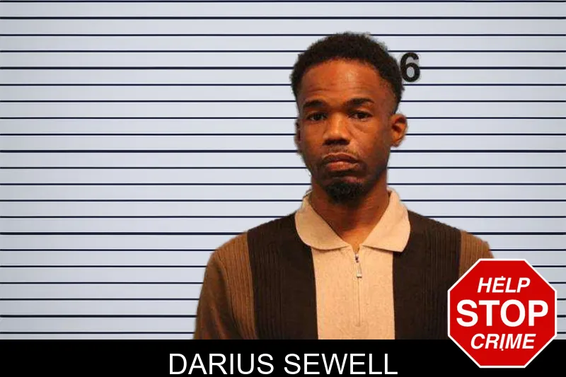 Darius Sewell mugshot