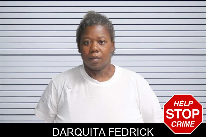 Darquita Fedrick mugshot – Crisp County , Georgia Darquita Fedrick mugshot