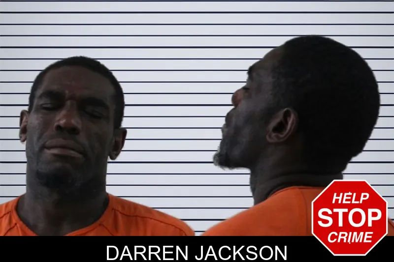 Darren Jackson mugshot